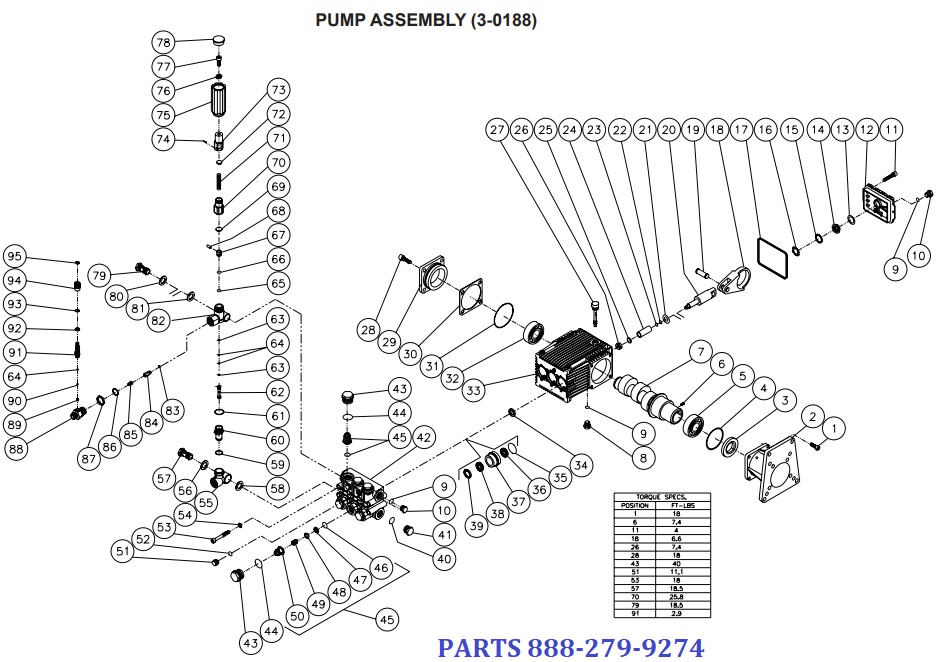 3-0188 Pump barts